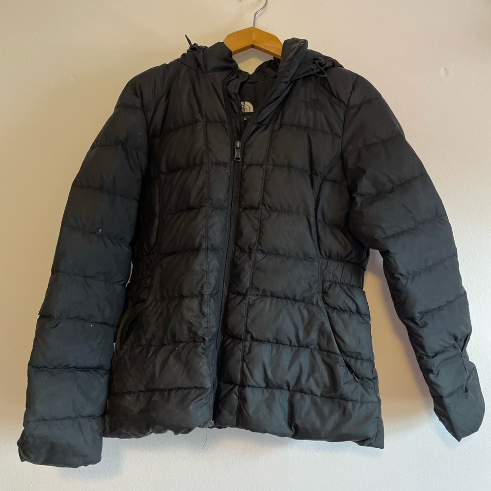 North face jacket with hood